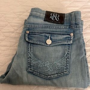 Beautiful Swarovski Crystal Rick and Republic Jeans